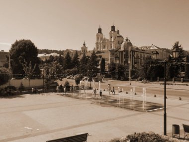 Eski şehrin tarihi kısmı.        