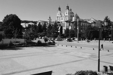 Eski şehrin tarihi kısmı.