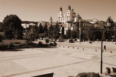 Eski şehrin tarihi kısmı.