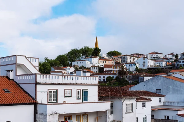 Pohled Staré Koloniální Město Angra Heroismo Ostrov Terceira Azory Portugalsko — Stock fotografie