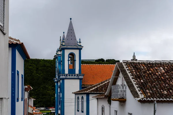 Chiesa Santo Cristo Praia Vitoria Isola Terceira Azzorre Portogallo — Foto Stock