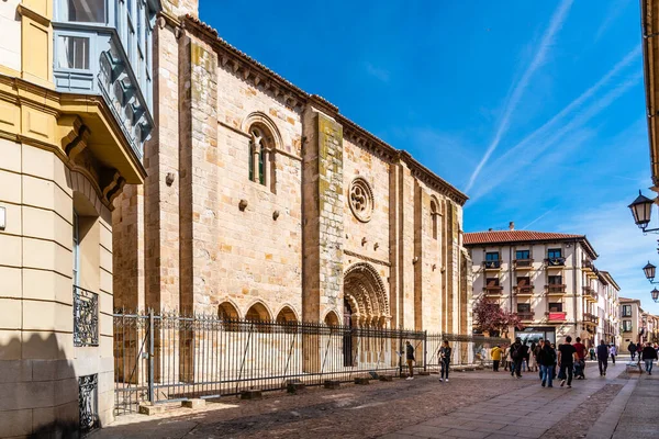 Zamora Spanien April 2023 Außenansicht Der Kirche Santa Maria Magdalena — Stockfoto