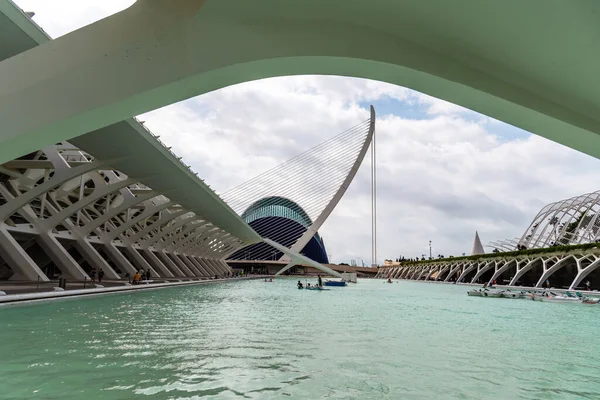 Valencia Spanien Juli 2023 Blick Auf Die Stadt Der Künste — Stockfoto