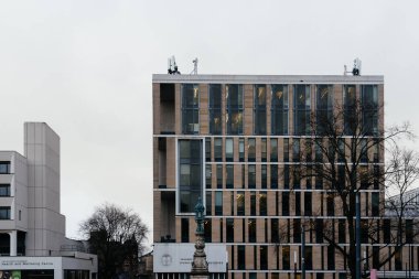Edinburgh, UK - December 5, 2023: The Bayes Centre in The University of Edinburgh.