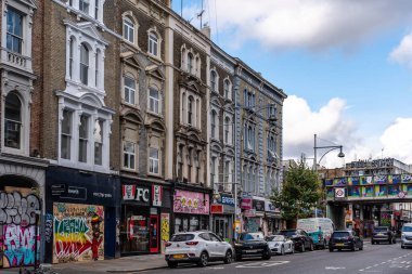 Londra, İngiltere - 26 Ağustos 2023: Ladbroke Grove Notting Hill