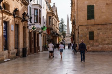 Ciutadella, İspanya - 13 Mayıs 2024: Ciutadella Eski Kasabası