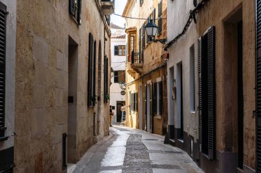 Ciutadella, İspanya - 13 Mayıs 2024: Ciutadella Eski Kasabası