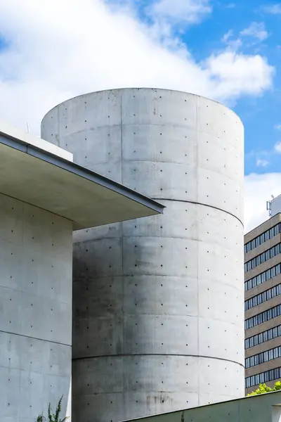 stock image Osaka, Japan - August 17, 2024: Nakanoshima Children Book Forest by Tadao Ando architect