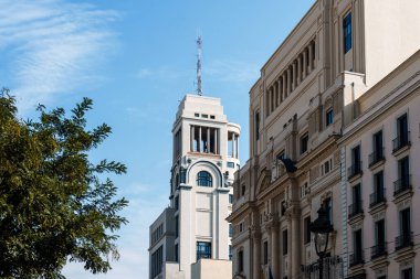Madrid, İspanya - 9 Kasım 2024: The Circulo of Bellas Artes Madrid 'de yer alan özel bir kültür örgütüdür..