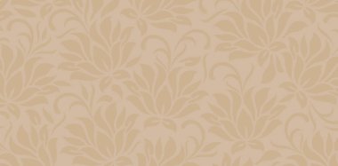 Vektör illüstrasyonu Kusursuz çiçek desenli şakayık bej arka plan Moda tekstil, kitap kapakları, dijital arayüzler, baskı tasarım şablonları malzeme, düğün davetiyesi, ağ pankartları