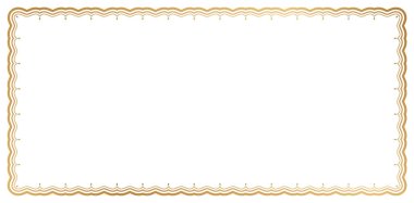 Çerçeve resim ve resimler için izole edilmiş altın renkler, övgü sertifikası, sınır bölücüsü, etiketler, çerçevelenmiş minimalist tasarım fotoğrafları içeren dalgalı çizgiler kağıt çerçeveleri