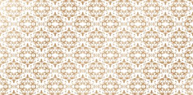 Doğulu unsurlara sahip kusursuz desen geleneksel süsleme, modaya uygun tekstil, kitap kapağı, dijital arayüzler, baskı tasarım şablonları, davetiye