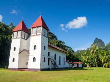 Kilise Pasifik Adası mimarisi, Fransız Polinezyası, Tahiti