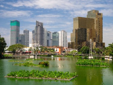 Colombo Şehri, Sri Lanka, Seylan Adası, Galle Face Yeşil Parkı