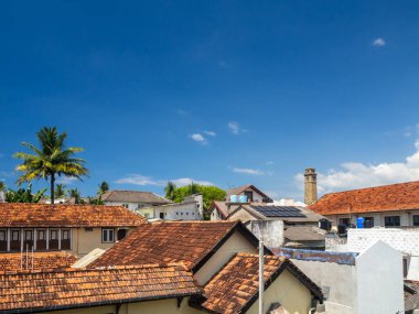 Sri Lanka, Seylan Adası - Güneydeki Galle kalesi tarihi kent