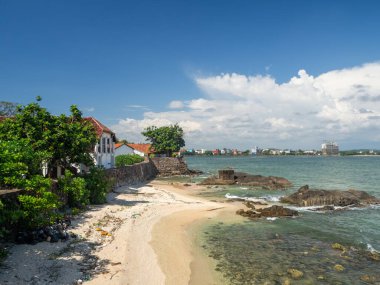 Sri Lanka, Seylan Adası - Güneydeki Galle kalesi tarihi kent