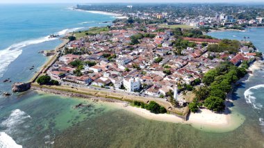 Sri Lanka, Seylan Adası - Güneydeki Galle kalesi tarihi kent