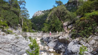 Likya Yolu, Antalya yakınlarında turist yürüyüşü