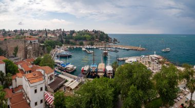 Eski Kaleici kentinde Antalya, Türkiye, Türkiye, Liman