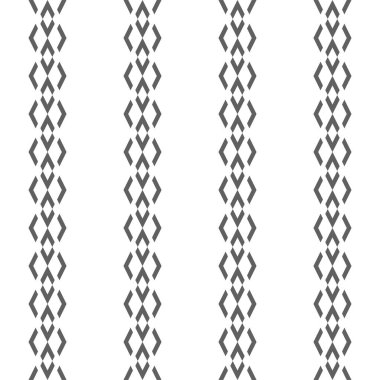 Vektör. Siyah ve beyaz, soyut, etnik, kusursuz bir model. Açı ayraçlarının arkaplanı. Mozaik. Ambalaj kağıdı, tekstil baskısı, web tasarımı, kapak, reklam ve tipografik ürünlerin tasarımı.