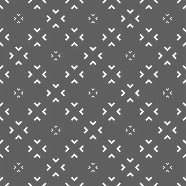 Vektor Schwarz Weiße Abstrakte Ethnische Nahtlose Muster Hintergrund Der Winkelklammern — Stockvektor