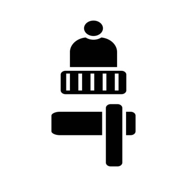 Vektör çizimi. Çizgi vuruşu simgeleri. Tatil sembolleri. Mutlu Noeller ve yeni yıl ikonları. Düzenlenebilir vektör grafikleri.