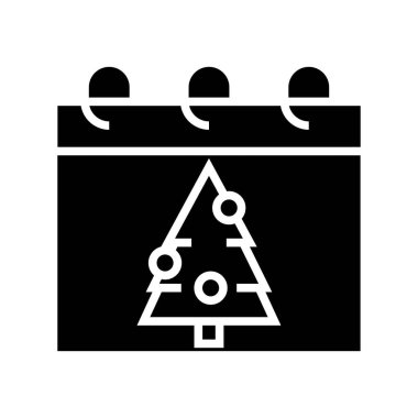 Vektör çizimi. Çizgi vuruşu simgeleri. Tatil sembolleri. Mutlu Noeller ve yeni yıl ikonları. Düzenlenebilir vektör grafikleri.