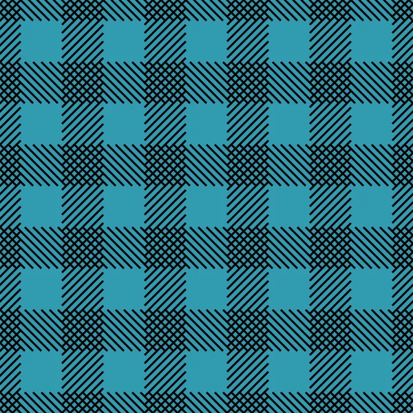 Vector Pattern Cage Tartan Blanket Scottish Pattern Beige Turquoise Orange — Stock Vector