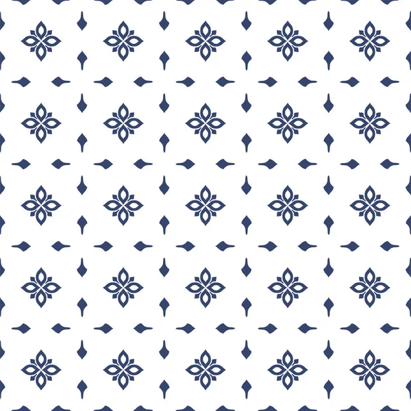 Вектор Бесшовный Средиземноморский Геометрический Узор Стиле Лоскутного Орнамента Шаблон Талавера — стоковый вектор
