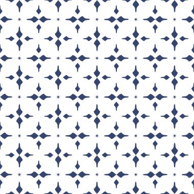 Vector. Seamless mediterranean geometric pattern in patchwork style. Talavera template. Portuguese Azulejo. Turkish decoration. Moroccan mosaic. Spanish porcelain. Ceramic dishes, folk ornament.