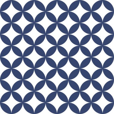 Vektör. Kusursuz Akdeniz geometrik deseni, süs eşyası örnekleri. Talavera şablonu. Portekiz Azulejo 'su. Türk dekorasyonu. Fas mozaiği. İspanyol porseleni. Seramik yemekler, halk süsleri..
