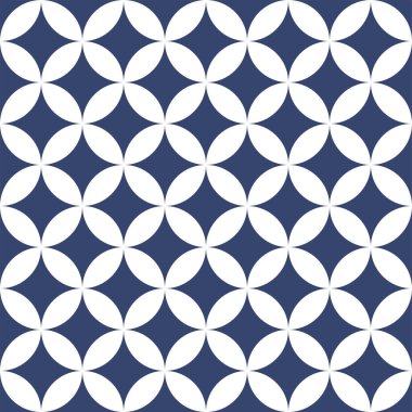 Vektör. Kusursuz Akdeniz geometrik deseni, süs eşyası örnekleri. Talavera şablonu. Portekiz Azulejo 'su. Türk dekorasyonu. Fas mozaiği. İspanyol porseleni. Seramik yemekler, halk süsleri..