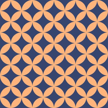 Vektör. Kusursuz Akdeniz geometrik deseni, süs eşyası örnekleri. Talavera şablonu. Portekiz Azulejo 'su. Türk dekorasyonu. Fas mozaiği. İspanyol porseleni. Seramik yemekler, halk süsleri..