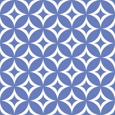 Vektör. Kusursuz Akdeniz geometrik deseni, süs eşyası örnekleri. Talavera şablonu. Portekiz Azulejo 'su. Türk dekorasyonu. Fas mozaiği. İspanyol porseleni. Seramik yemekler, halk süsleri..