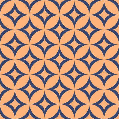 Vektör. Kusursuz Akdeniz geometrik deseni, süs eşyası örnekleri. Talavera şablonu. Portekiz Azulejo 'su. Türk dekorasyonu. Fas mozaiği. İspanyol porseleni. Seramik yemekler, halk süsleri..