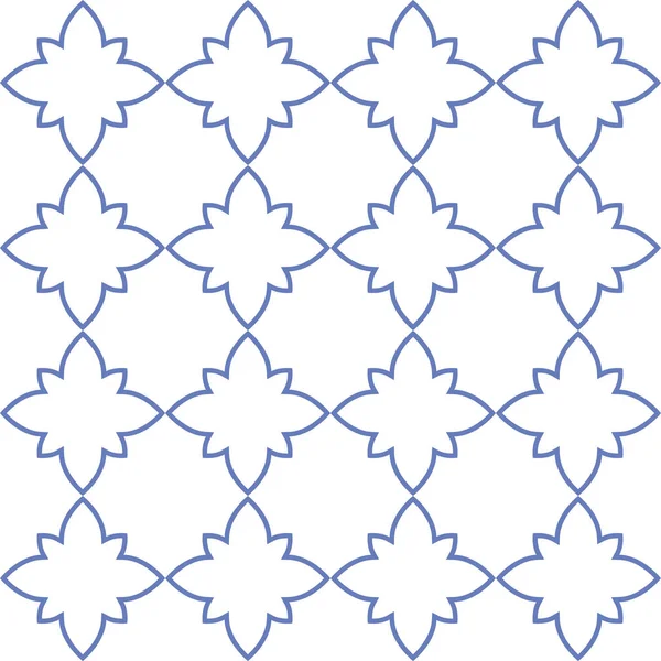 Vektor Nahtlose Mediterrane Geometrische Muster Ornamentale Muster Vorlage Talavera Portugiesisch — Stockvektor