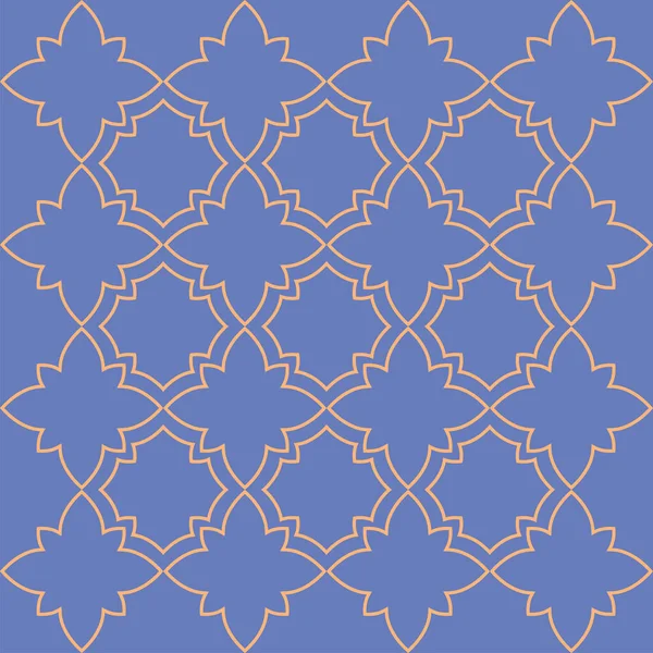 Vecteur Modèle Géométrique Méditerranéen Sans Couture Nuances Ornementales Modèle Talavera — Image vectorielle