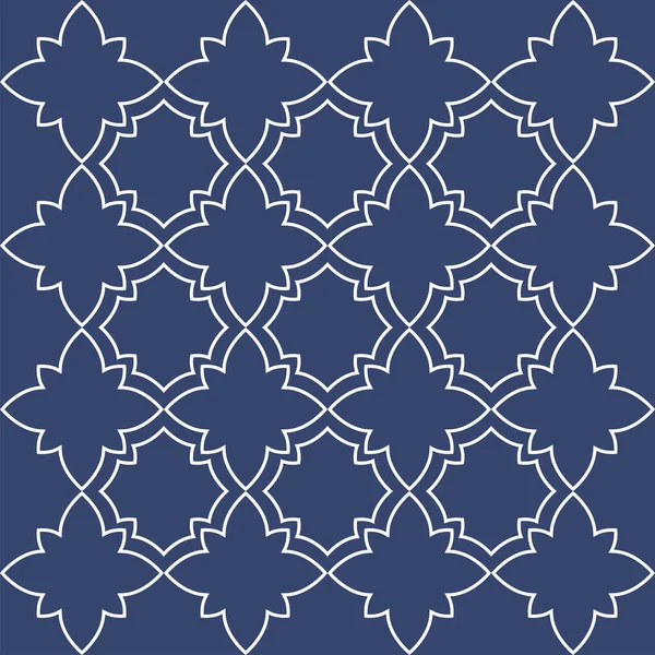 Vektor Nahtlose Mediterrane Geometrische Muster Ornamentale Muster Vorlage Talavera Portugiesisch — Stockvektor