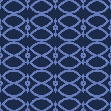 Vektör. Kusursuz Akdeniz geometrik deseni, süs eşyası örnekleri. Talavera şablonu. Portekiz Azulejo 'su. Türk dekorasyonu. Fas mozaiği. İspanyol porseleni. Seramik yemekler, halk süsleri..