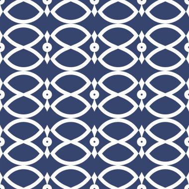 Vektör. Kusursuz Akdeniz geometrik deseni, süs eşyası örnekleri. Talavera şablonu. Portekiz Azulejo 'su. Türk dekorasyonu. Fas mozaiği. İspanyol porseleni. Seramik yemekler, halk süsleri..