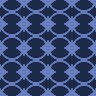 Vektör. Kusursuz Akdeniz geometrik deseni, süs eşyası örnekleri. Talavera şablonu. Portekiz Azulejo 'su. Türk dekorasyonu. Fas mozaiği. İspanyol porseleni. Seramik yemekler, halk süsleri..