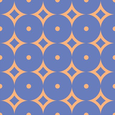 Vektör. Kusursuz Akdeniz geometrik deseni, süs eşyası örnekleri. Talavera şablonu. Portekiz Azulejo 'su. Türk dekorasyonu. Fas mozaiği. İspanyol porseleni. Seramik yemekler, halk süsleri..