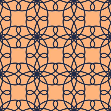 Vektör. Kusursuz Akdeniz geometrik deseni, süs eşyası örnekleri. Talavera şablonu. Portekiz Azulejo 'su. Türk dekorasyonu. Fas mozaiği. İspanyol porseleni. Seramik yemekler, halk süsleri..