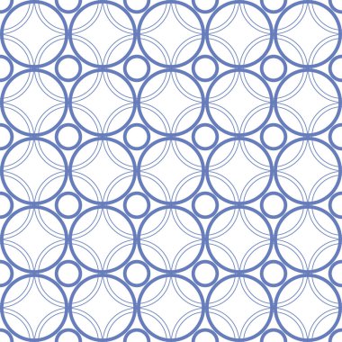 Vektör. Kusursuz Akdeniz geometrik deseni, süs eşyası örnekleri. Talavera şablonu. Portekiz Azulejo 'su. Türk dekorasyonu. Fas mozaiği. İspanyol porseleni. Seramik yemekler, halk süsleri..