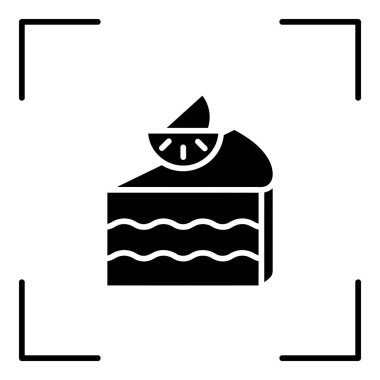 Vektör çizimi. Bir dizi kontur simgesi. Tatlıların ve tatlı yemeklerin çizgi simgeleri. Şekerleme simgesi seti, düzenlenebilir vuruş.