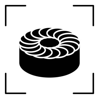 Vektör çizimi. Bir dizi kontur simgesi. Tatlıların ve tatlı yemeklerin çizgi simgeleri. Şekerleme simgesi seti, düzenlenebilir vuruş.