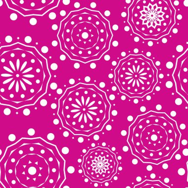 Vektör. Delinmiş geometrik desenler Papel Picado deseni. Hispanik Miras Ayı. Poster, kapak, sosyal ağ; tekstil, duvar kağıdı, ambalaj, ambalaj kağıdı için çokgen biçimsiz desen.