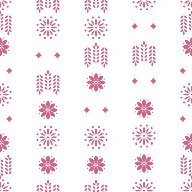 Vektör. Delinmiş geometrik desenler Papel Picado deseni. Hispanik Miras Ayı. Poster, kapak, sosyal ağ; tekstil, duvar kağıdı, ambalaj, ambalaj kağıdı için çokgen biçimsiz desen.