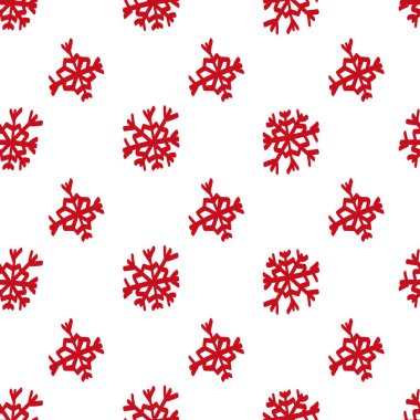 Vektör çizimi. Noel ve Yeni Yıl pürüzsüz geçiyor. Kar taneleri ve tanecikler, düşen kar. İskandinav süsü. Soyut duvar kağıdı. Reklam ve tipografik ürünler için kar deseni. 
