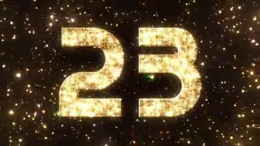 2023 Yılbaşı Gecesi 4K Animasyonu